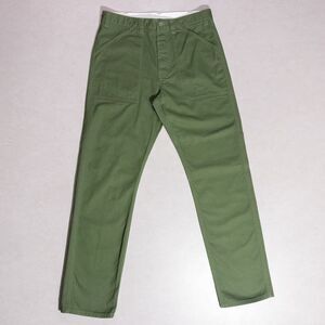 Topo Designs Field Chino Utility Pants Army Green Outdoor Workwear Men's 31x31